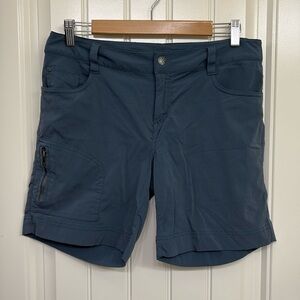 Prana Hazel Shorts Outdoor Blue Pockets Women's 10